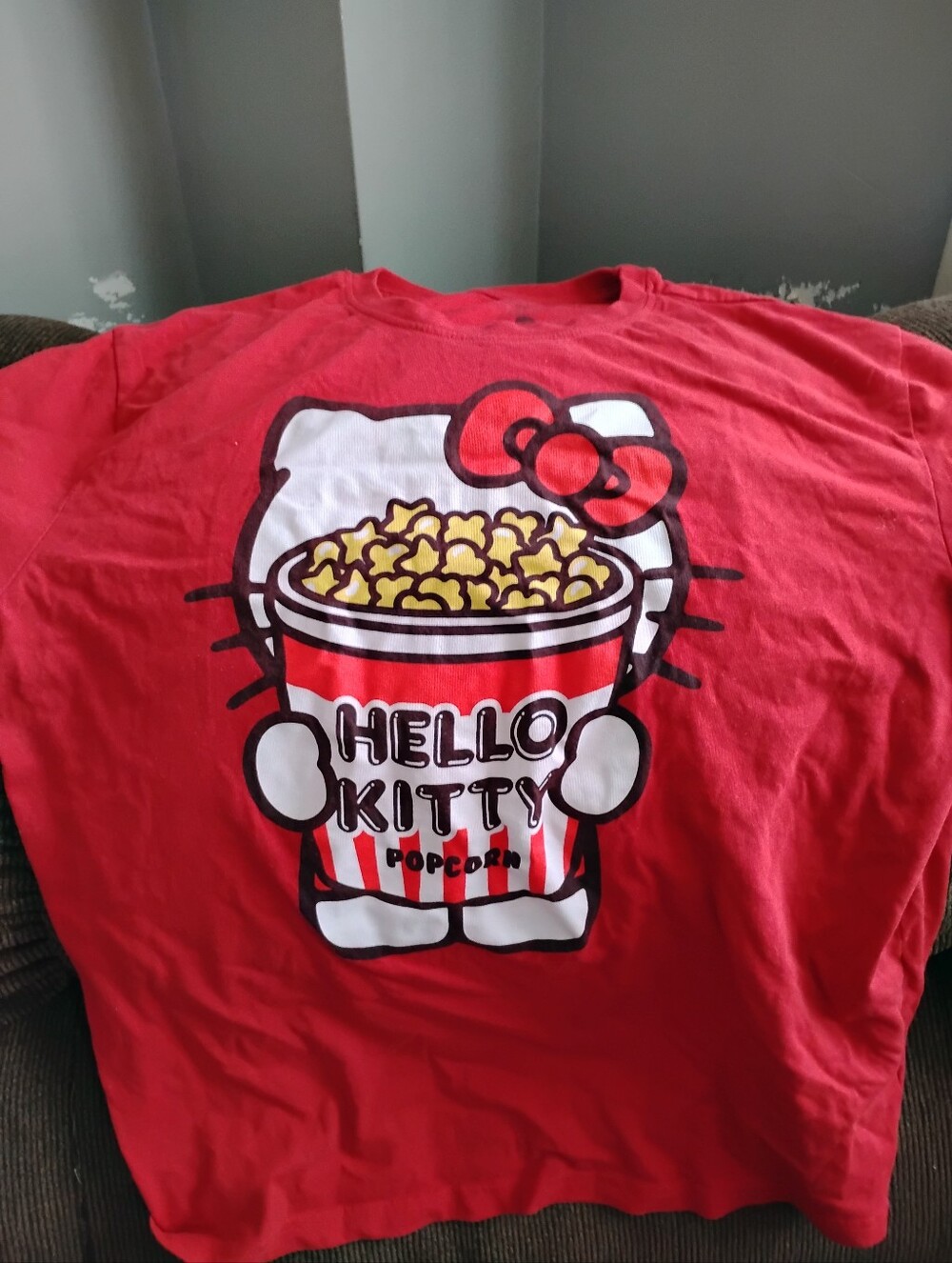 Hello Kitty Red Graphic Kids T-Shirt